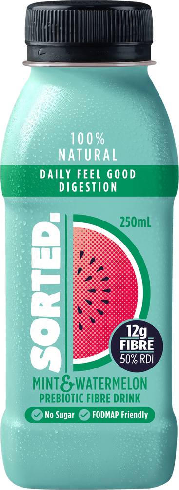 Sorted Mint & Watermelon prebiotic fibre drink