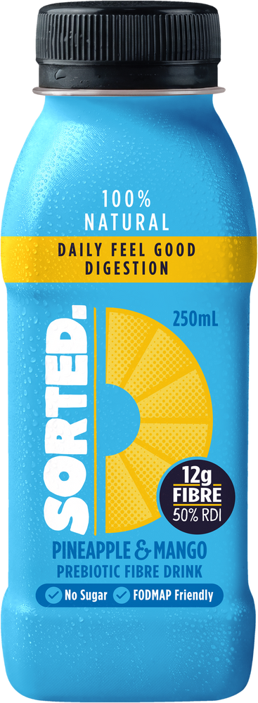 Sorted Pineapple & Mango prebiotic fibre drink