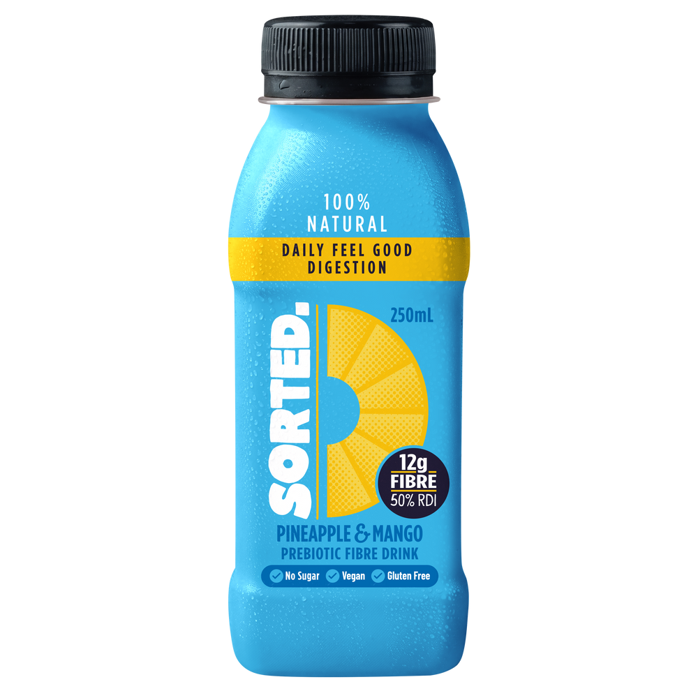 Sorted Prebiotic Pineapple & Mango - 4 x 250ml