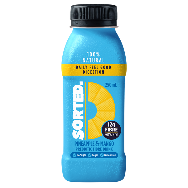 Sorted Prebiotic Pineapple & Mango - 4 x 250ml