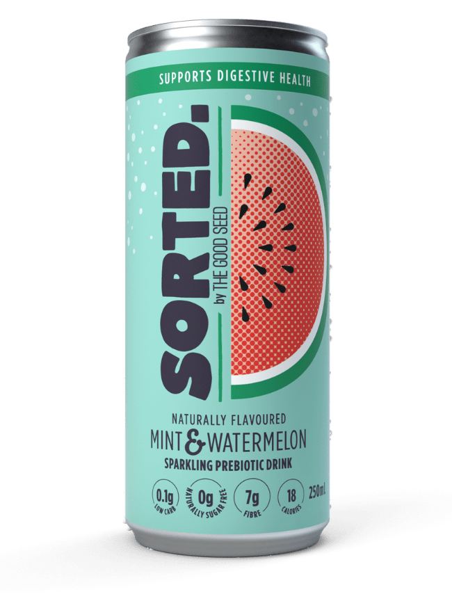 SORTED. Mint & Watermelon Healthy Soft Drink